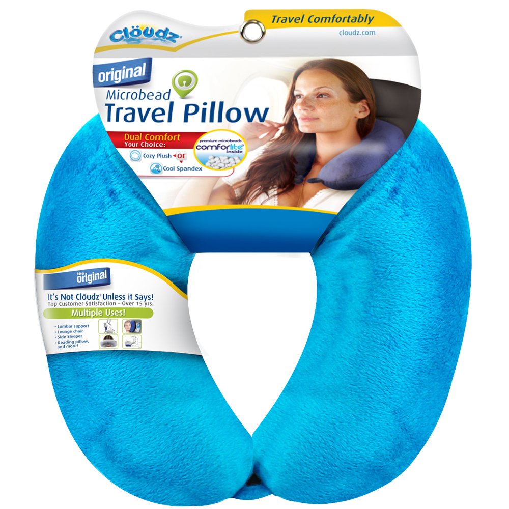 Travel Blue Pillow