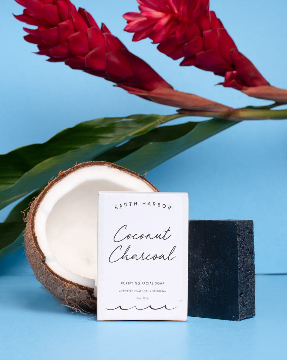Coconut Charcoal Facial Bar