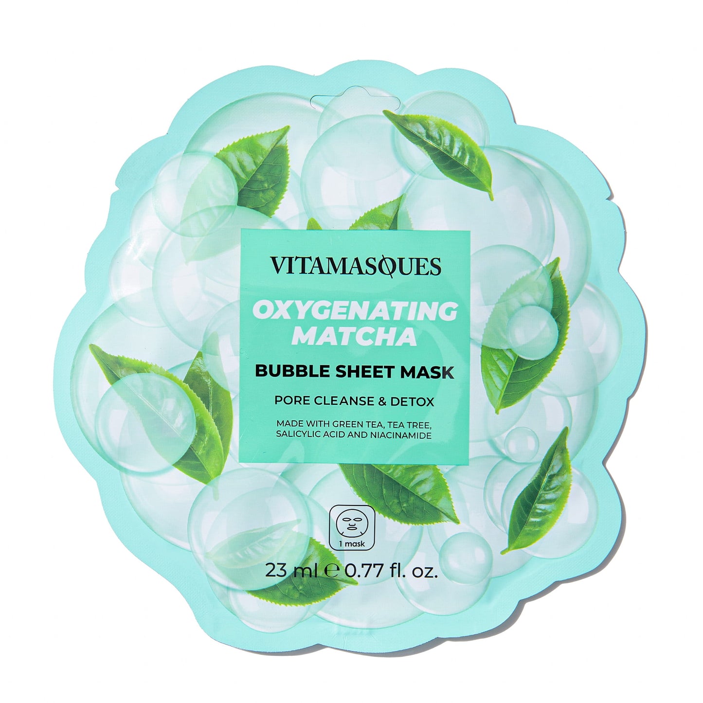 Oxygenating Matcha Bubble Sheet Mask